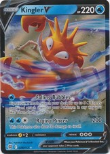 Holo Kingler V 028/172 Ultra Rare SWSH09: Brilliant Stars picture