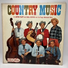 EARL SCRUGGS LESTER FLATT COUNTRY MUSIC 1958 LP VINYL ALBUM picture