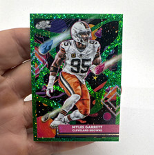 Myles Garrett 2024 Green Space Dust /75 2025 Cosmic Chrome Cleveland Browns picture