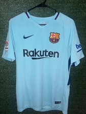 Nike FC Barcelona 2017-2018 Lionel Messi #10 Away Soccer Jersey picture