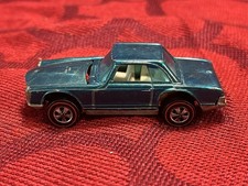 Vintage 1969 Hot Wheels Redline  Mercedes 280 SL Aqua Hong Kong -- 9895 picture