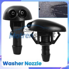 2x Fit For Nissan 2000-2007 Windshield Washer Fluid Spray Jet Nozzle Kit Front picture