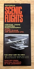 Vintage Rotorua Scenic Flights Brochure Fishing Photography Tours New Zealand picture