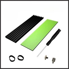 New Aluminum Cooling Heat Sink With Thermal Pad For M.2 NGFF NVMe 2280 PCIE SSD picture