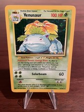 Venusaur 15/102 Base Set Holo Rare 1999 Wizards Of The Coast LP picture