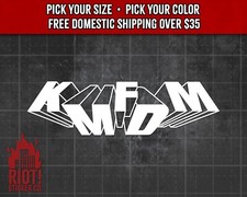 KMFDM Decal for Car Sticker for Laptop Industrial picture