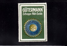 German Advertising Stamp - Gütermann Schappe Sewing Silk picture