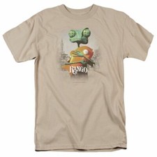Rango Poster Art T Shirt Mens Licensed Movie Mr Timms Sand picture