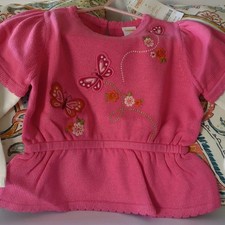 NWT Gymboree Girls Knit Butterfly Sweater Top Size 3T picture