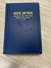 Vintage 1943 Gospel Doctrine Sermons And Writings 6th  Edition Hardcover Book picture