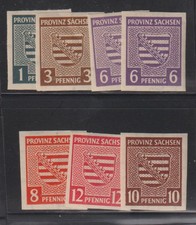 Germany - Sachsen #Mi66//72 NH VF picture