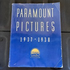 1937-1938 Paramount Pictures Exhibitor Campaign Book Adolph Zukor RARE Hollywood picture