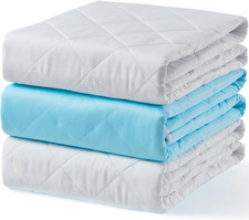 3 Pack Washable Underpads 18x24 Small Incontinence Pee Pads Dog Kids picture