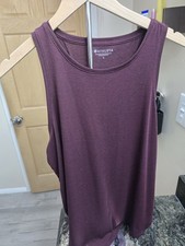Athleta Womens Maroon Racerback Tank Large picture
