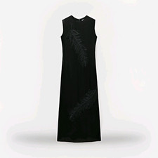 ZARA EMBROIDERED MIDI DRESS ZW COLLECTION Medium picture