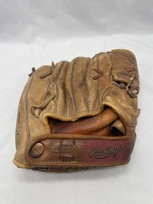 1950’s Rawlings Harvey Haddix Model “ The Kitten” Leather Baseball Glove RHT picture