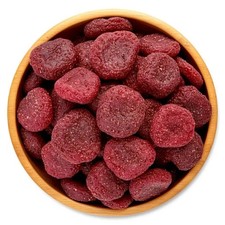 Dried Whole Strawberries Sweet Dehydrated Fruit Snack Trail Mix Baking Treats picture