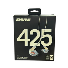 Shure SE425-CL Sound Isolating Earphones Only 3.5mm Cable Clear Authentic Open B picture