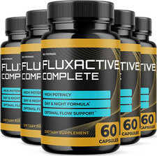 (5 Pack) Fluxactive Complete for Prostate Health Supplement Pills (300 Capsules) picture