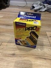 Polaroid Job Pro 2 Instant Camera Yellow w/ Original Box Yellow/Blue Packaging picture