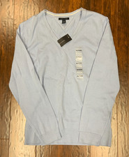 Tommy Hilfiger V-Neck Sweater - Light Blue - Size XLarge - New with Tags picture