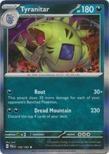 Tyranitar - 135/193 - Holo Rare (Near Mint) Paldea Evolved - Darkness Pokémon picture