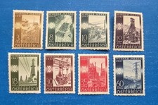 Austria Stamps, Scott B199-B206 Complete Set MNH picture