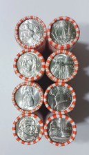 8 Rolls 2026 Constitution Declaration War Mayflower Quarters 1 ea P & D MIX ends picture