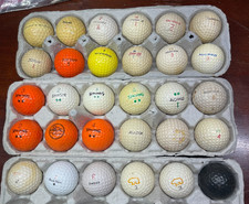 30 Vintage Golf Balls Spalding Star-Flite Royal Glen Eagle Titleist MacGregor picture