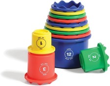 Discovery Toys Measure UP Cups | Educational Stacking & Nesting 12 Piece...  picture