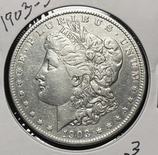 1903-S MORGAN SILVER DOLLAR,  VF /XF DETAILS picture
