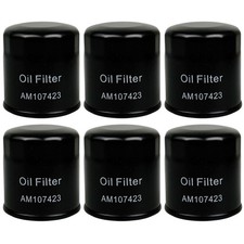 6PCS Oil Filter AM107423 for kawasaki FX850V FX801V FJ180V FH381-721V FH601-770D picture
