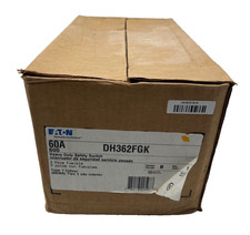 Eaton DH362FGK Safety Disconnect Switch 60A 3P 600V Type 1 Indoor Enclosure NEW picture