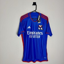 BNWT Olympique Lyonnais Lyon Football Shirt Jersey 2023/24 Away (M) picture