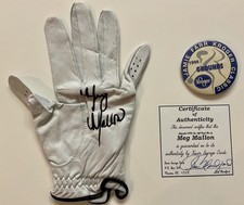 Meg Mallon Autographed Precept Tour Golf Glove With COA, LPGA Hall of Fame picture