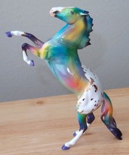 Peter Stone Model Horse - SERVING ❤️Ltd Ed 5❤️ Painted by Dawn Quick GLOSSY picture
