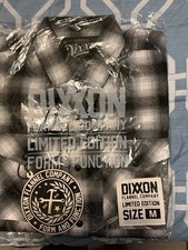 Dixxon Flannel The Limit Edition NIB Black and Grey picture