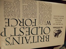 Sk242 Ephemera 1990s Article the Burlington Beadles picture
