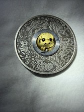2021-P Australia - Year Of the OX - Rotating Charm 1oz silver Antique #A135 picture