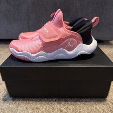 Jordan 23/7.2 EasyOn (PS) Size 2Y Pink Gaze/White/Black HF3415 602 picture