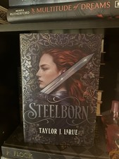 Allurial Edition Steelborn by Taylor J. Larue Sprayed Edges Hardcover picture