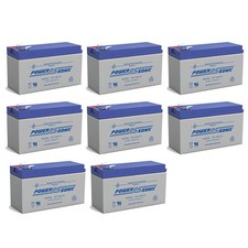 Power-Sonic 8 Pack - 12V 9AH SLA Battery Replaces CP1290 6-DW-9 HR9-12 PS-1290F2 picture