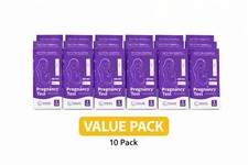Pregnancy Test Cassette Easy Read hCG Early Detection | 10 25 50 100 Pack picture