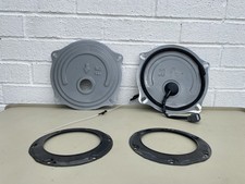 08-13 Infiniti G37 LH RH Fuel Pump Sending Unit Access Covers Lock Rings OEM Set picture