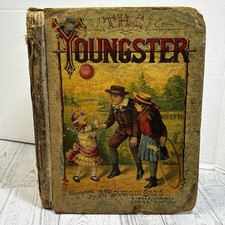 Antique The Youngster McLoughlin Bros NY Children’s Book Illustrated c1880s picture