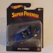 Hot Wheels Super Friends 1980s Batmobile Batman Diecast 1:64 Unopened picture