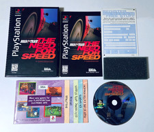 The Need for Speed PlayStation 1 PS1 Long Box Complete w/ Everything - Mint picture
