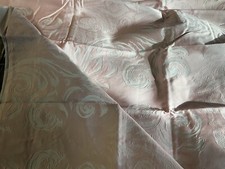 $300 Frette Italy NWT Lux Flare Euro Sham 72% Silk Dusty Pink HEAVY picture