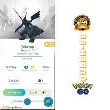 Pokémon Go - (NON SHINY ) Pokemon Zekrom Background -Trade Registered -Available picture