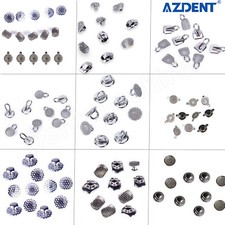 AZDENT Dental Orthodontic Lingual Buttons Bondable Round / Rectangular monoblock picture